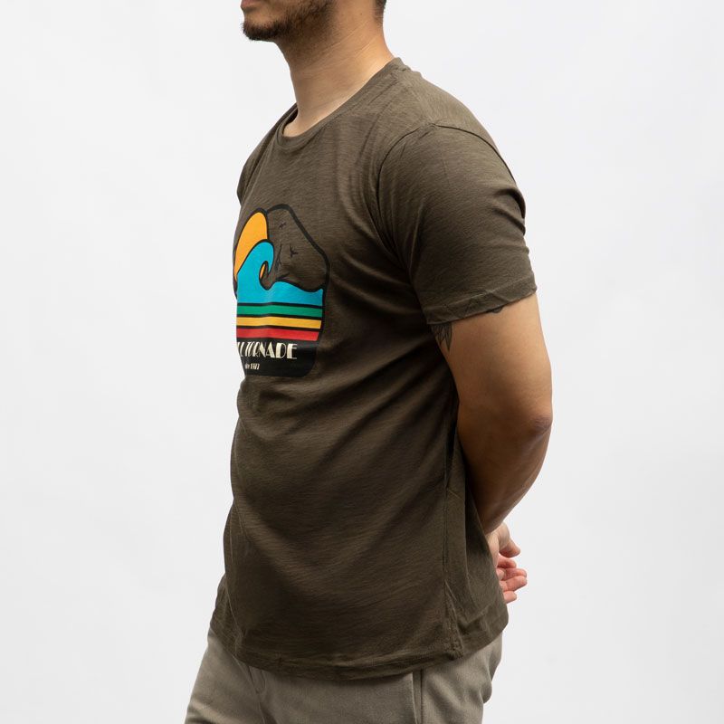 Tee shirt slub print hom bill tornade 24360 Homme BILL TORNADE