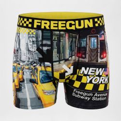 Boxer microfibre big apple fgpa85/1/bm/big Homme FREEGUN