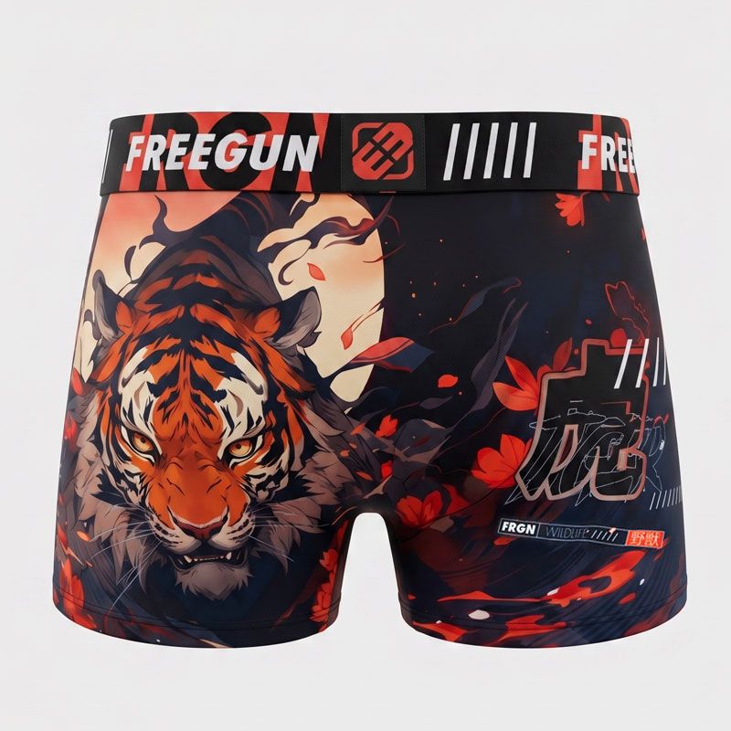 Boxer microfibre tigre fgpa79/3/bm/tig Enfant FREEGUN