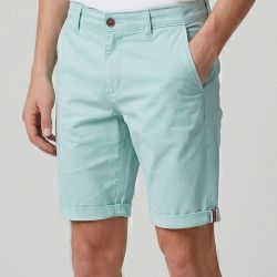 Bermuda chino pastel blue cr-ben-x12-pab Homme CROSSBY