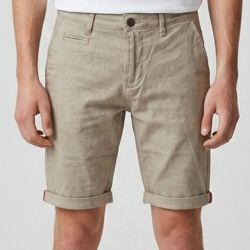 Bermuda chino beige cr-brad-x12-be Homme CROSSBY