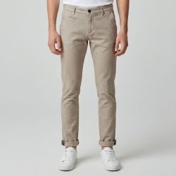 Pantalon chino dobby camel cr-preston-x12-ca Homme CROSSBY