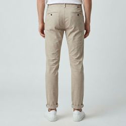 Pantalon chino dobby camel cr-preston-x12-ca Homme CROSSBY