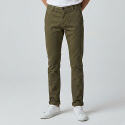 Pantalon chino imprime kaki cr-paolo-x12-ka Homme CROSSBY
