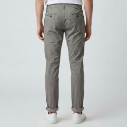 Pantalon chino imprime kaki cr-paolo-x12-ka Homme CROSSBY
