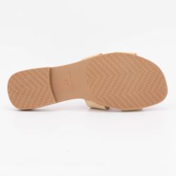 Mule serraje beige 3053 t36/41 Femme BIOSTOCK