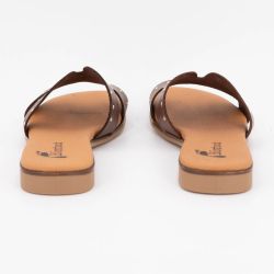 Mule bones remaches marron 3054 t36/41 Femme BIOSTOCK