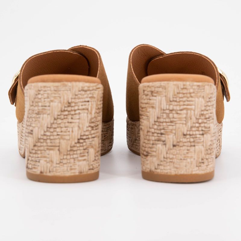 Mule a talons serraje muscade 6711 t36/41 Femme BIOSTOCK