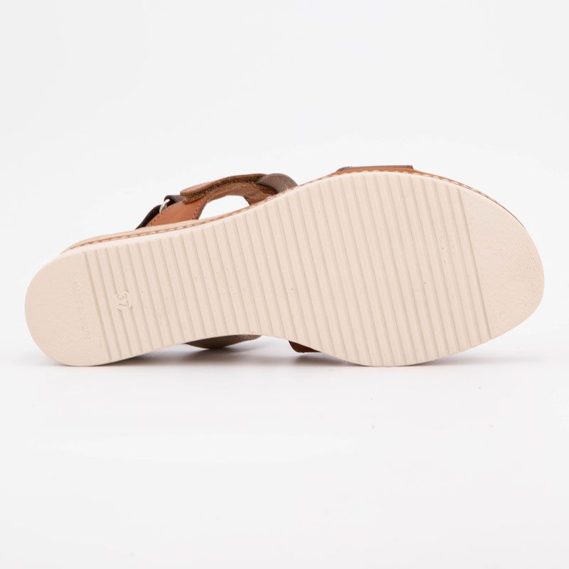 Sandale compensee bone multi 528 t36/41 Femme BIOSTOCK