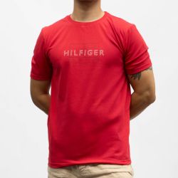 Tee shirt avec logo col rond Homme TOMMY HILFIGER