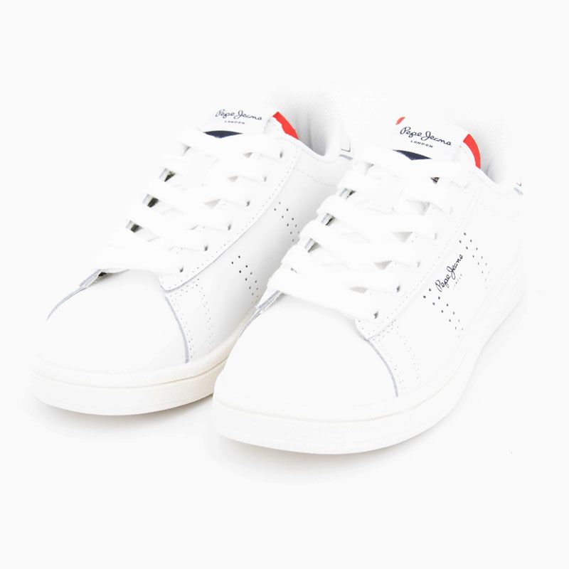 Basket white player basic b pbs00001-800 t32/40 Enfant PEPE JEANS