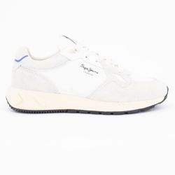 Basket whitewash white marlon divided w pls60035-811 t36/41 Femme PEPE JEANS