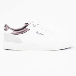 Basket dark shadow grey kenton court pls31588-957 t36/41 Femme PEPE JEANS