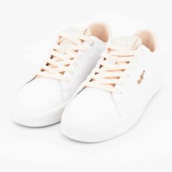 Basket pinkish pink dobbie street pls00032-303 t36/41 Femme PEPE JEANS