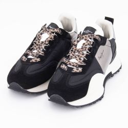 Basket black archer elite w pls600001-999 t36/41 Femme PEPE JEANS