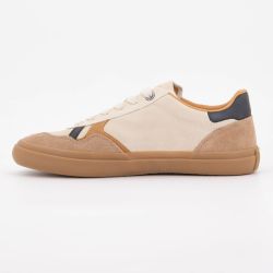 Basket chalk white travis retro m pms31053-837 t40/46 Homme PEPE JEANS