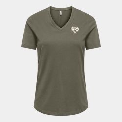 Tee shirtonljean birch heart 15380537 4572 Femme ONLY