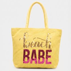 Sac de plage jaune gp-js-p26041 Femme GERARD PASQUIER