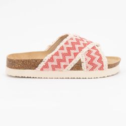 MULE CROISEE PETITE FRANGE NADIRITA 4991 T37/41