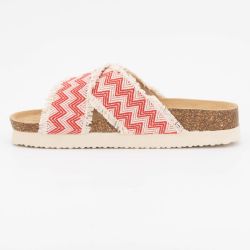 MULE CROISEE PETITE FRANGE NADIRITA 4991 T37/41