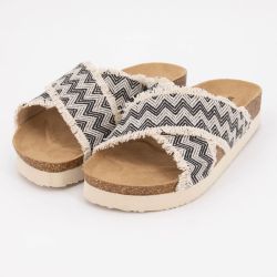 MULE CROISEE PETITE FRANGE NADIRITA 4991 T37/41