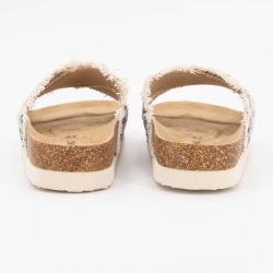 MULE CROISEE PETITE FRANGE NADIRITA 4991 T37/41