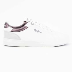 Basket dark shadow grey kenton court pls31588-957 t36/41 Femme PEPE JEANS