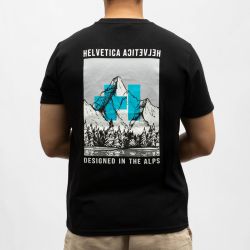 Tee shirt black union 12 Homme HELVETICA