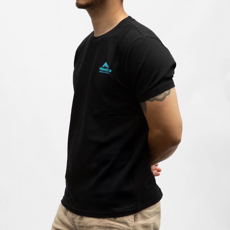Tee shirt black union 12 Homme HELVETICA
