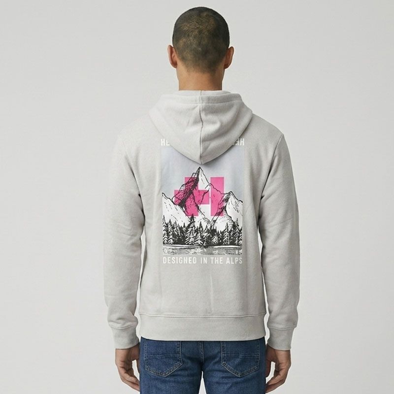 Veste sweat zippe a capuche rock union 08 Homme HELVETICA