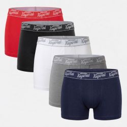 Lot de 5 boxers en boite willem Homme KAPORAL