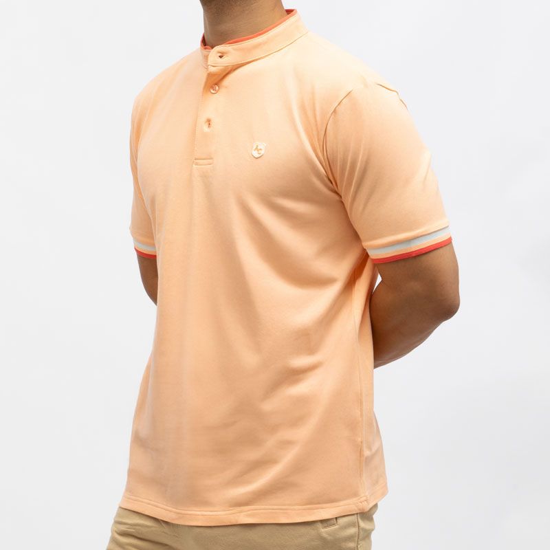 Polo mc light yellow ac251498 Homme AMERICAN COLLEGE