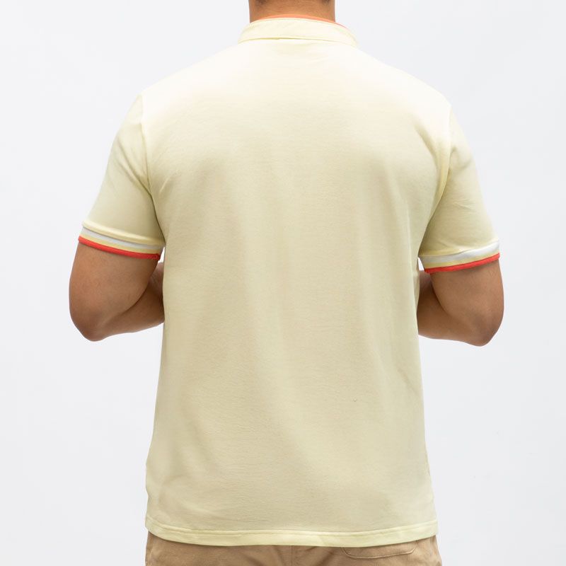 Polo mc light yellow ac251498 Homme AMERICAN COLLEGE