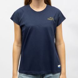 Tee shirt jxastrid naval academy petanque club 12300105 4529 Femme JJXX