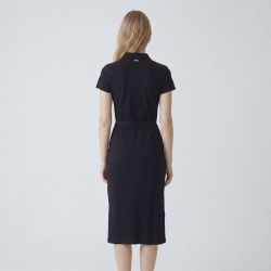 Robe longue polo noir flory 11420905e Femme LES TROPEZIENNES PAR M.BELARBI