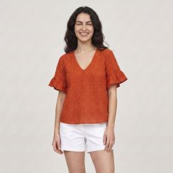 Top bleu iris leilanie 12120023d Femme LES TROPEZIENNES PAR M.BELARBI
