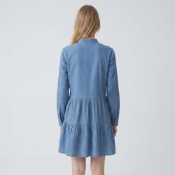 Robe chambray rosalie 12420131b Femme LES TROPEZIENNES PAR M.BELARBI