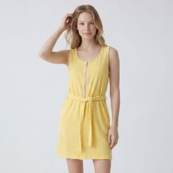 Robe jaune grace 11420961a Femme LES TROPEZIENNES PAR M.BELARBI