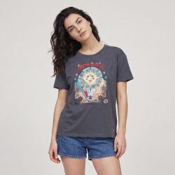 Tee shirt anthracite erevin 11123799b Femme LES TROPEZIENNES PAR M.BELARBI