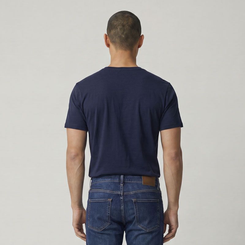 Tee shirt mc sky blue mwomw42366 Homme TOMMY HILFIGER