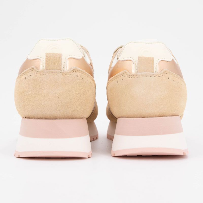 Basket authentic beige-rose travis a 051 t36/41 Femme COLMAR