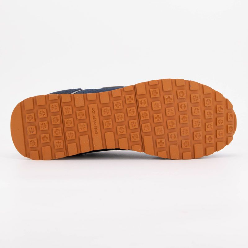 Basket authentic lt beige-blue denim-brown travis a 007 t40/46 Homme COLMAR