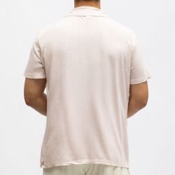 Chemise manches courtes lin mélangé Homme PANAME BROTHERS