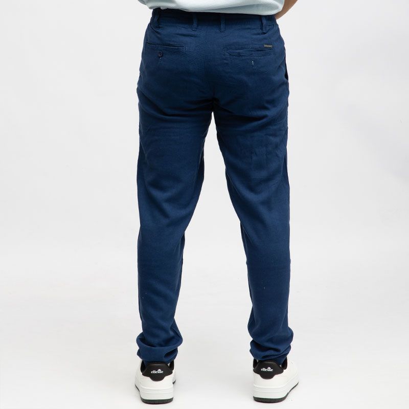 Pantalon lin mélangé cordon julien Homme PANAME BROTHERS