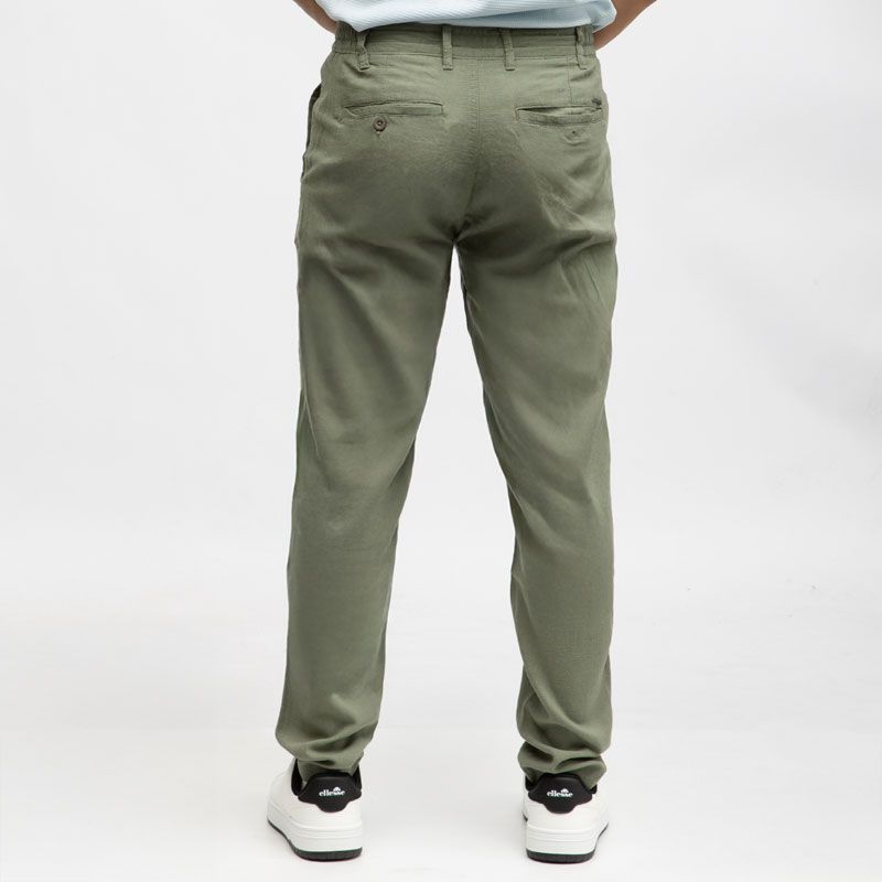 Pantalon lin mélangé cordon julien Homme PANAME BROTHERS