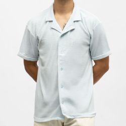 Chemise mc eponge kaki charly-ds Homme PANAME BROTHERS