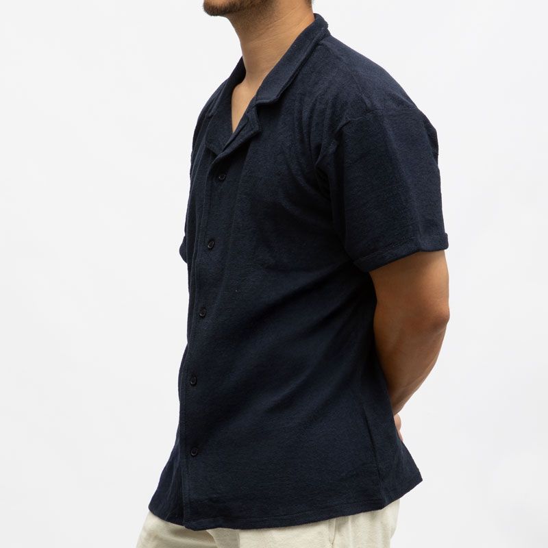 Chemise mc eponge kaki charly-ds Homme PANAME BROTHERS