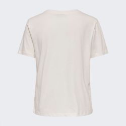 Tee shirt jdygaisa cloud dancer 15375409 4624 Femme JDY