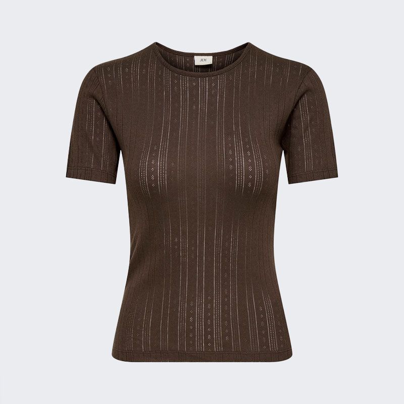 Tee shirt jdysalsa chocolate brown 15352296 4624 Femme JDY