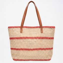 Sac paille rouge gp-js-p26031 Femme GERARD PASQUIER